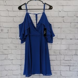 Lulu's Cold Shoulder Dress